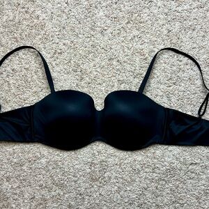 Victoria's Secret Black Strapless Bra